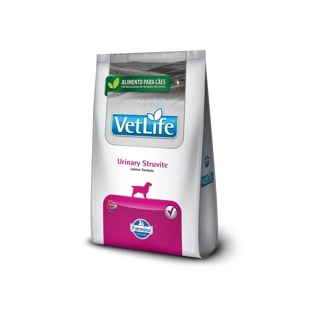 Ração Vet Life Natural Cães Adultos Urinary Struvite